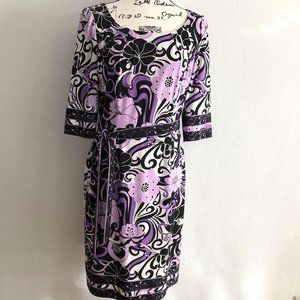 Tahari Floral Dress Women 4